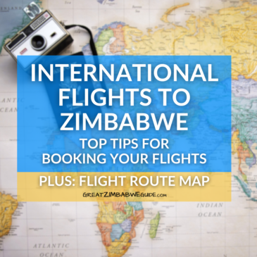 International flights to Zimbabwe: Includes route map and airline list