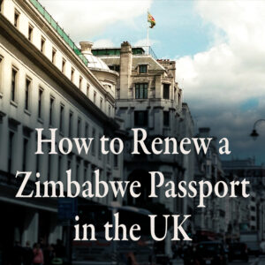 Renew Zimbabwe passport