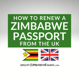 how to renew a zimbabwe passport from the uk