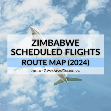Zimbabwe scheduled flights: Route map (2024)